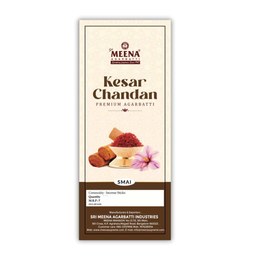 Kesar Chandan_label