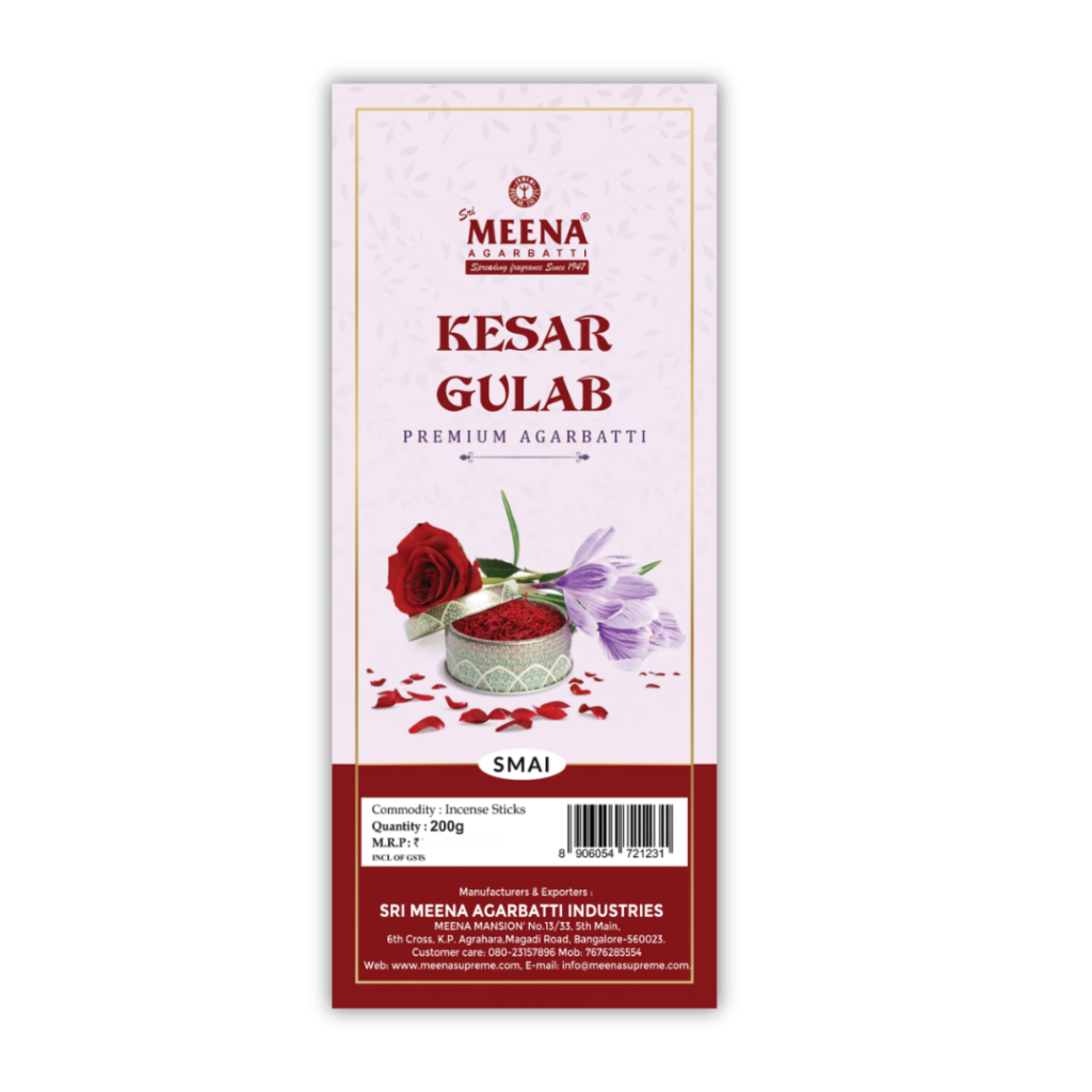 Kesar Gulab_label
